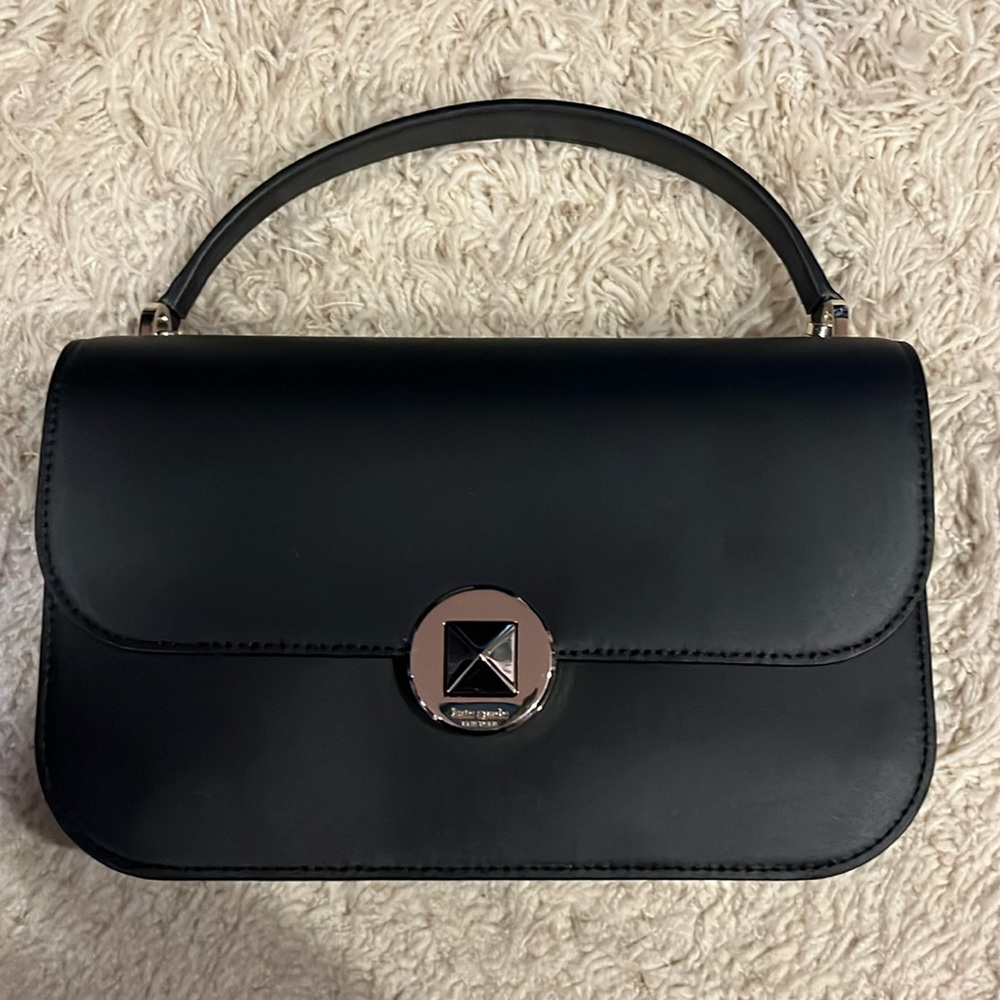 Kate Spade Bag | New Kate Spade Audrey Flap Crossbody Smooth Leather Black